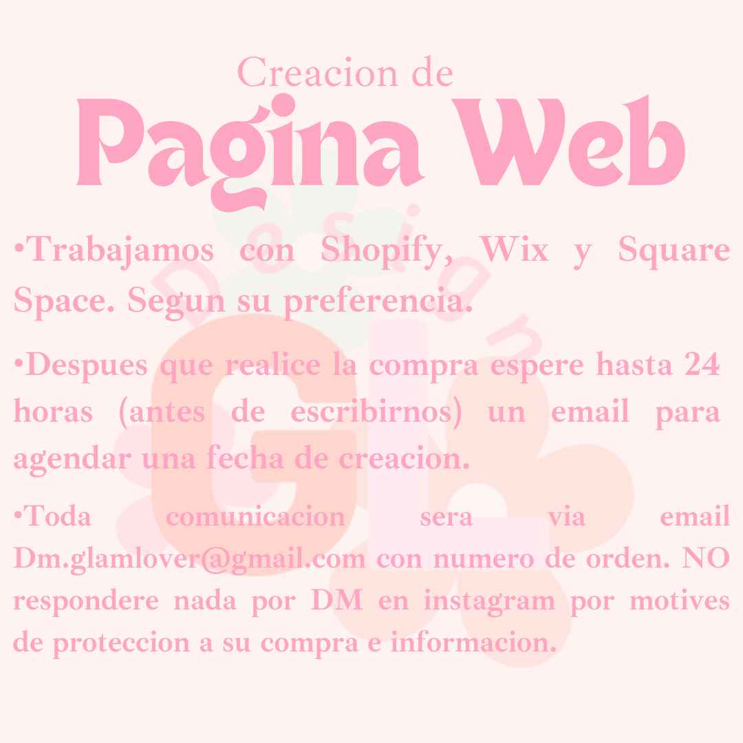 CREACION DE PAGINA WEB